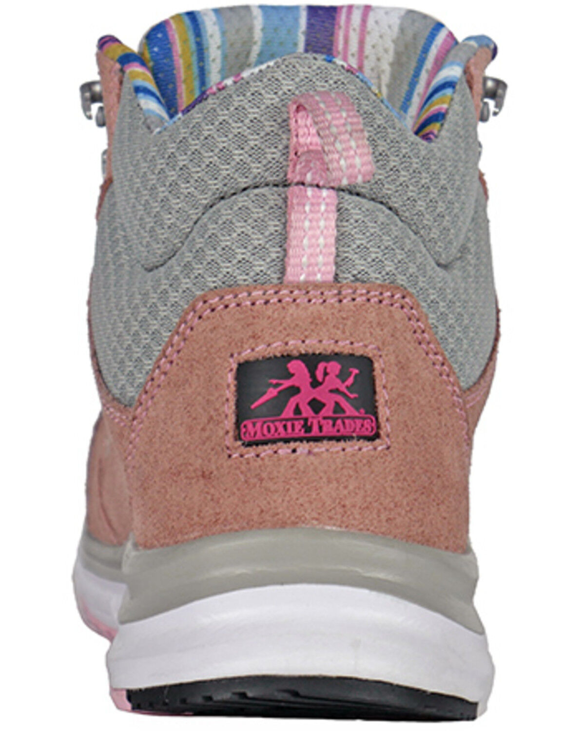 Image #5 - Hoss Women's Trisha Work Boots - Composite Toe, Pink, hi-res