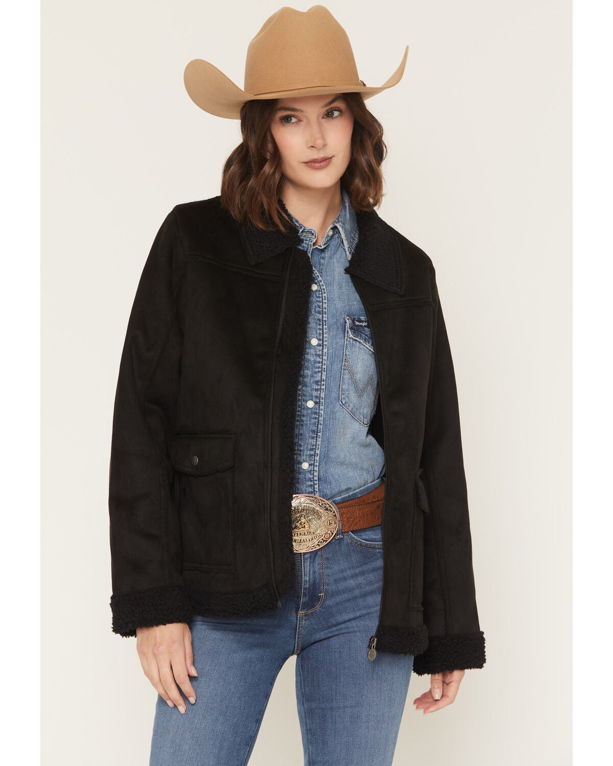 Image #1 - Outback Trading Co Women's Kimberly Jacket, Black, hi-res
