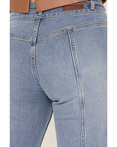 Image #4 - Shyanne Women's Medium Wash Trouser Flare Jeans, Medium Wash, hi-res