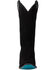 Image #4 - Lane Women's Emma Jane Suede Tall Western Boots - Snip Toe, Black, hi-res