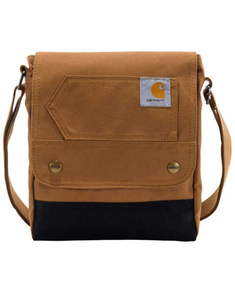 Image #1 - Carhartt Snap Crossbody Bag, Brown, hi-res