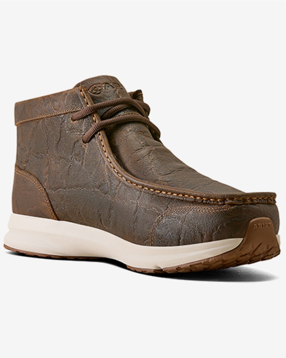 Image #1 - Ariat Men's Spitfire Elephant Print Casual Shoes - Moc Toe, Brown, hi-res