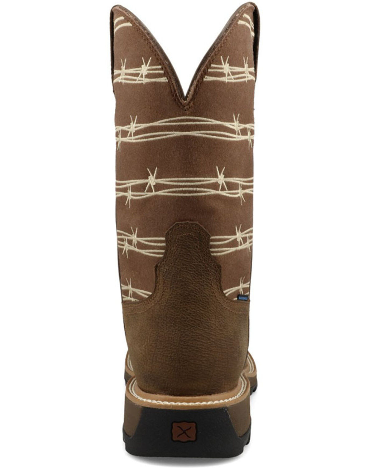 Image #5 - Twisted X Men's 11" UltraLite X™ Work Boots - Composite Toe, Brown, hi-res