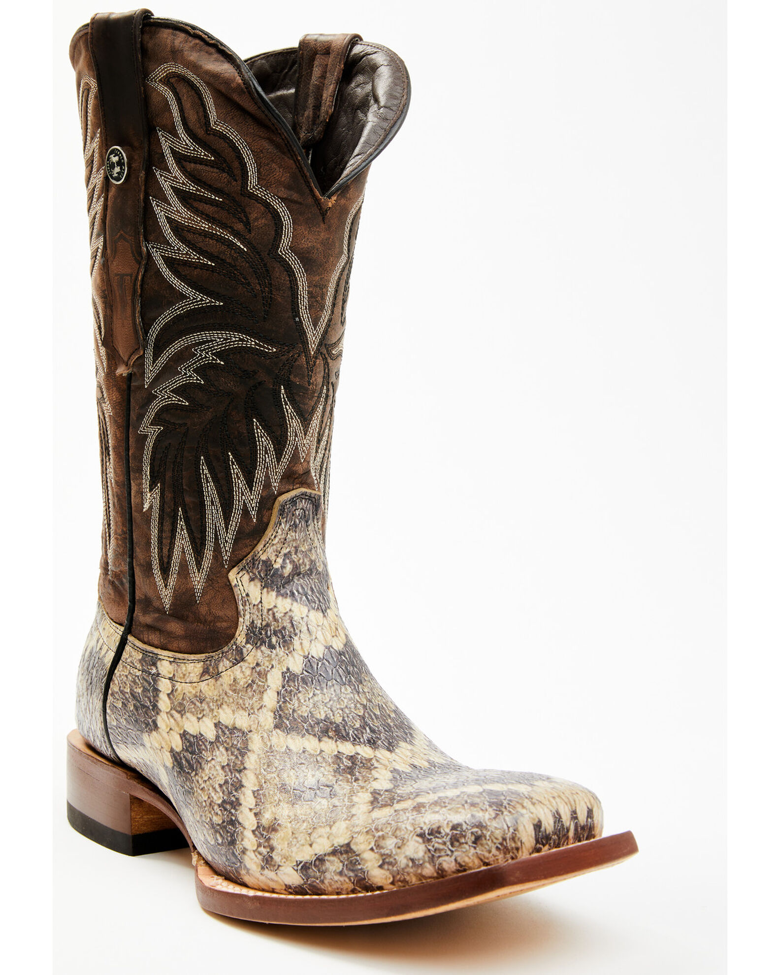 Justin rattlesnake boots discount