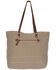 Myra Bag Women's Canvas & Hair-On Hide Tote Bag, Multi, hi-res