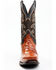 Image #4 - Dan Post Men's Eel Exotic Western Boots - Square Toe, Brown, hi-res