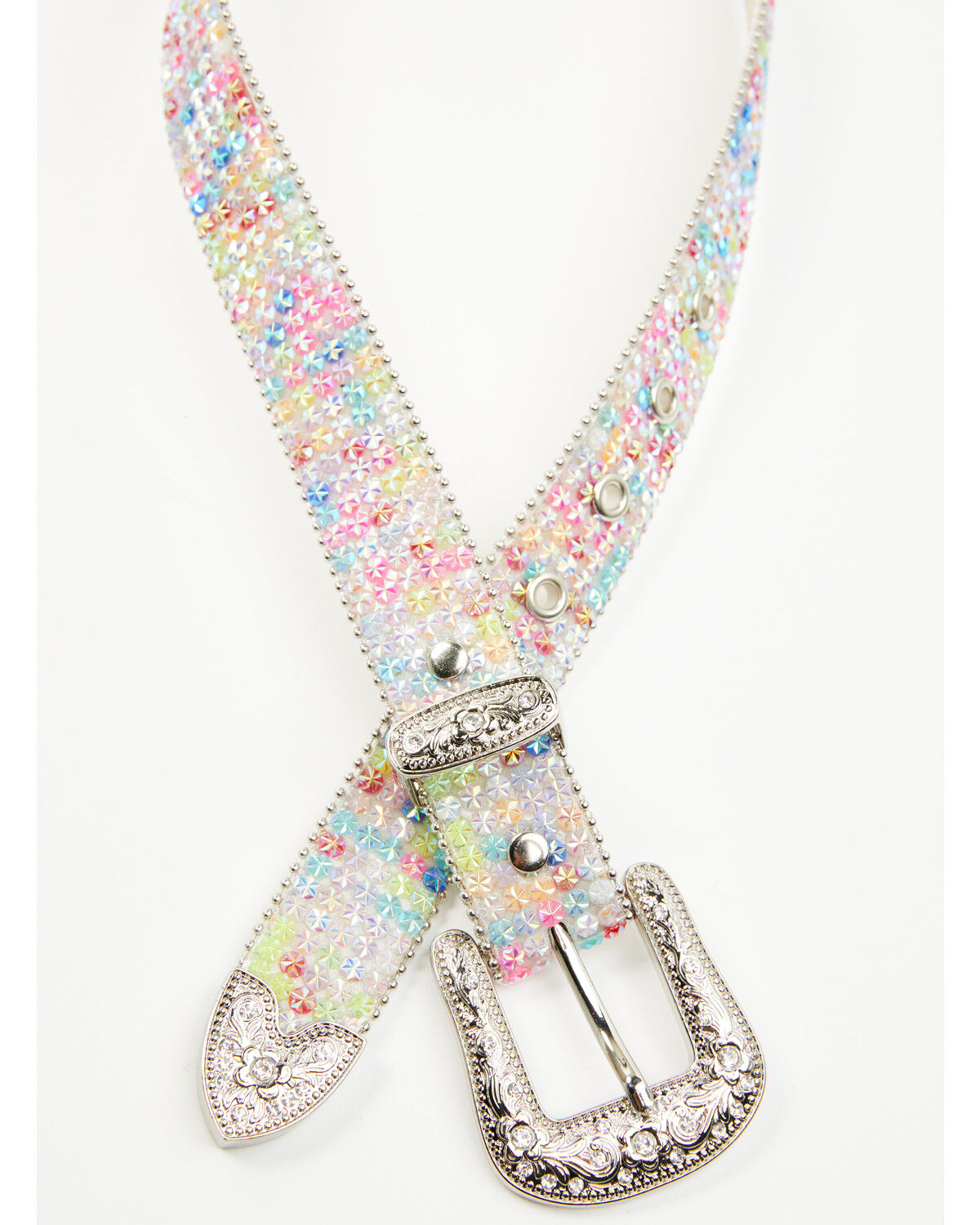 Image #1 - Shyanne Girls' Haven Bling Belt, Pink, hi-res