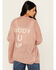 Image #1 - Revel Women's Boot Barn Exclusive Giddy Up Cardigan, Pink, hi-res
