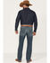 Image #3 - Ariat Men's M4 Relaxed Silvano Straight Denim Jeans - Big, , hi-res