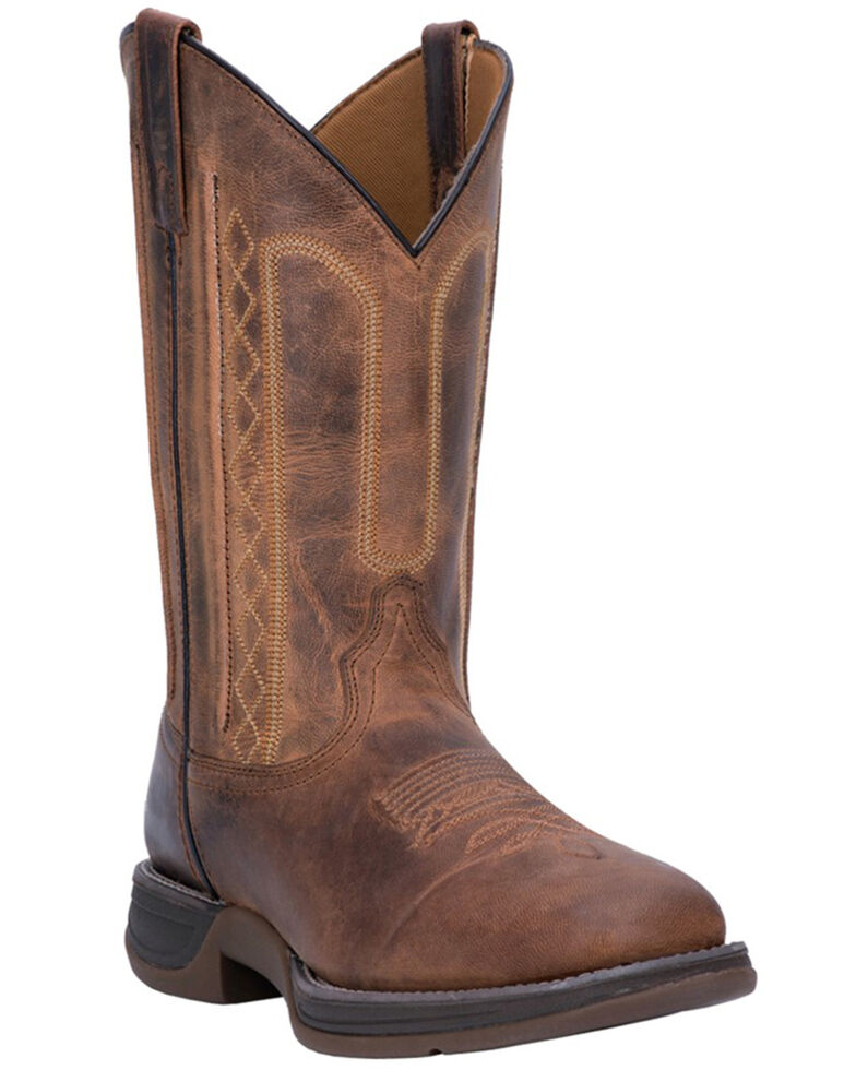 Laredo Tan Bennett Cowboy Boots - Square Toe | Sheplers