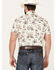 Pendleton Men's Laramie Cowboy Print Short Sleeve Western Snap Shirt, Ivory, hi-res