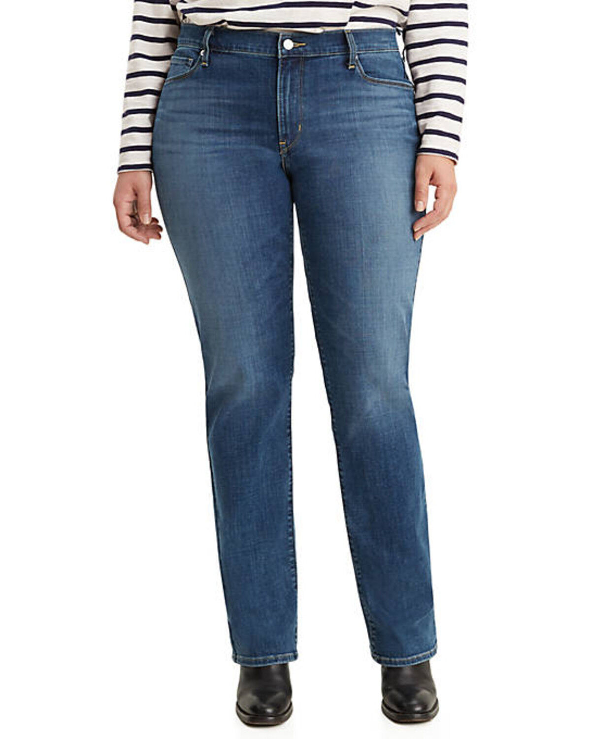 414 classic straight women's jeans Outlet