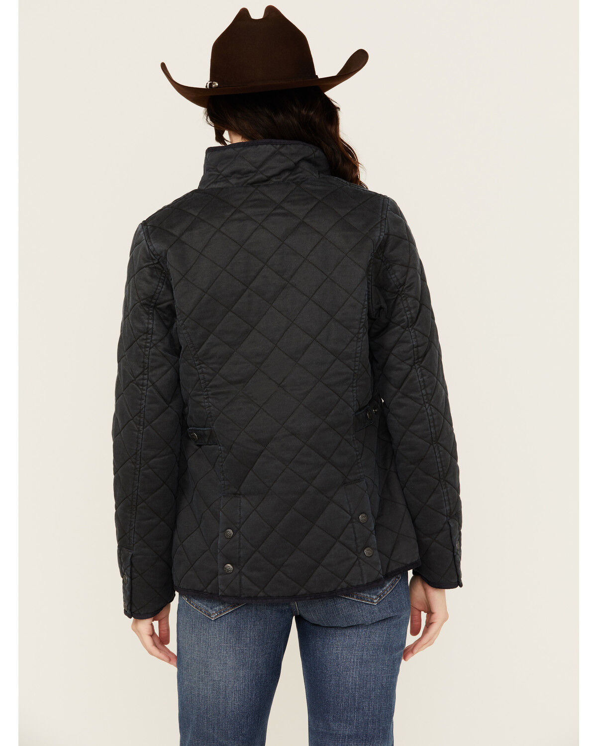 Image #4 - Outback Trading Co Women's Canyonland Barn Jacket, Blue, hi-res