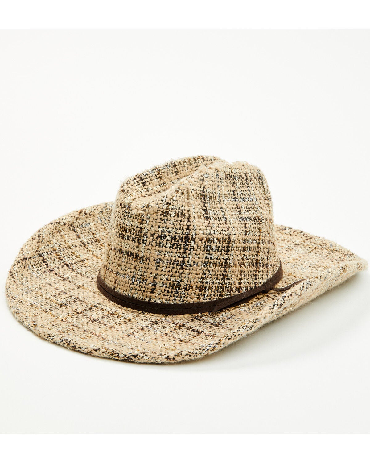 Image #1 - Shyanne Women's Tweed Cowboy Hat, Tan, hi-res
