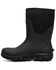 Image #3 - Bogs Men's Classic Seamless Mid Insulated Rubber Boots - Round Toe, Black, hi-res