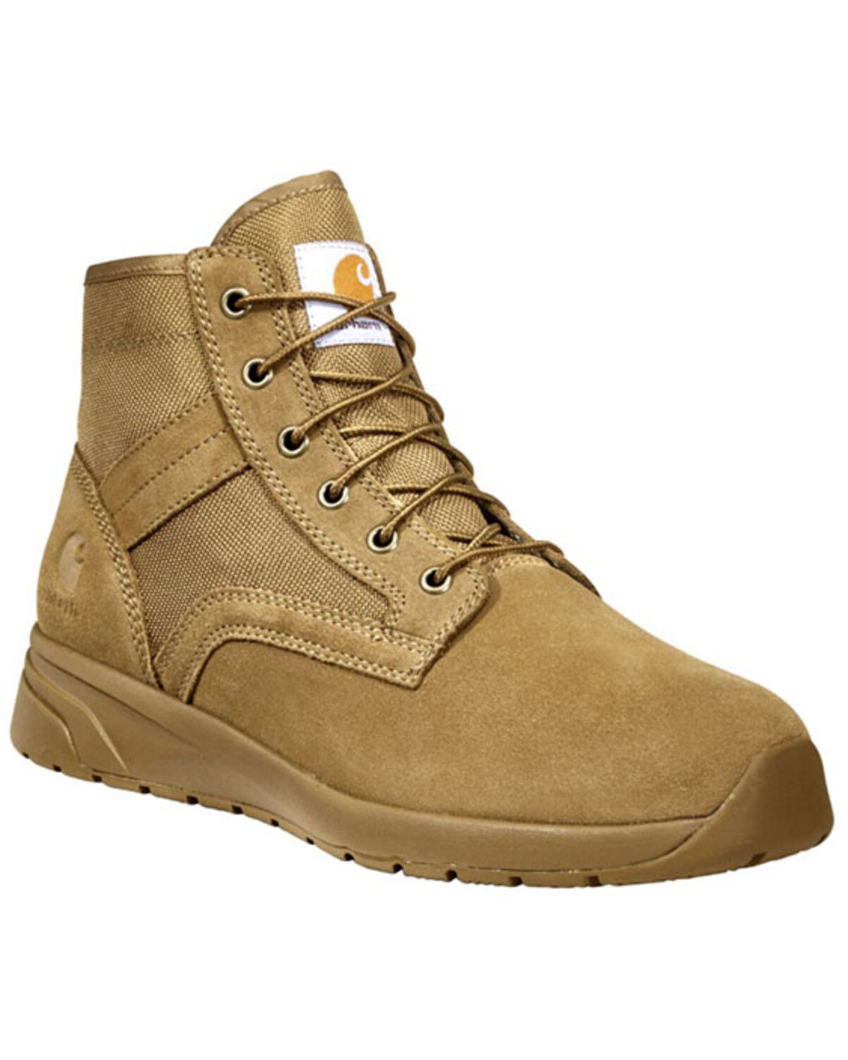 Image #1 - Carhartt Men's Force Sneaker Work Boots - Soft Toe, Coyote, hi-res