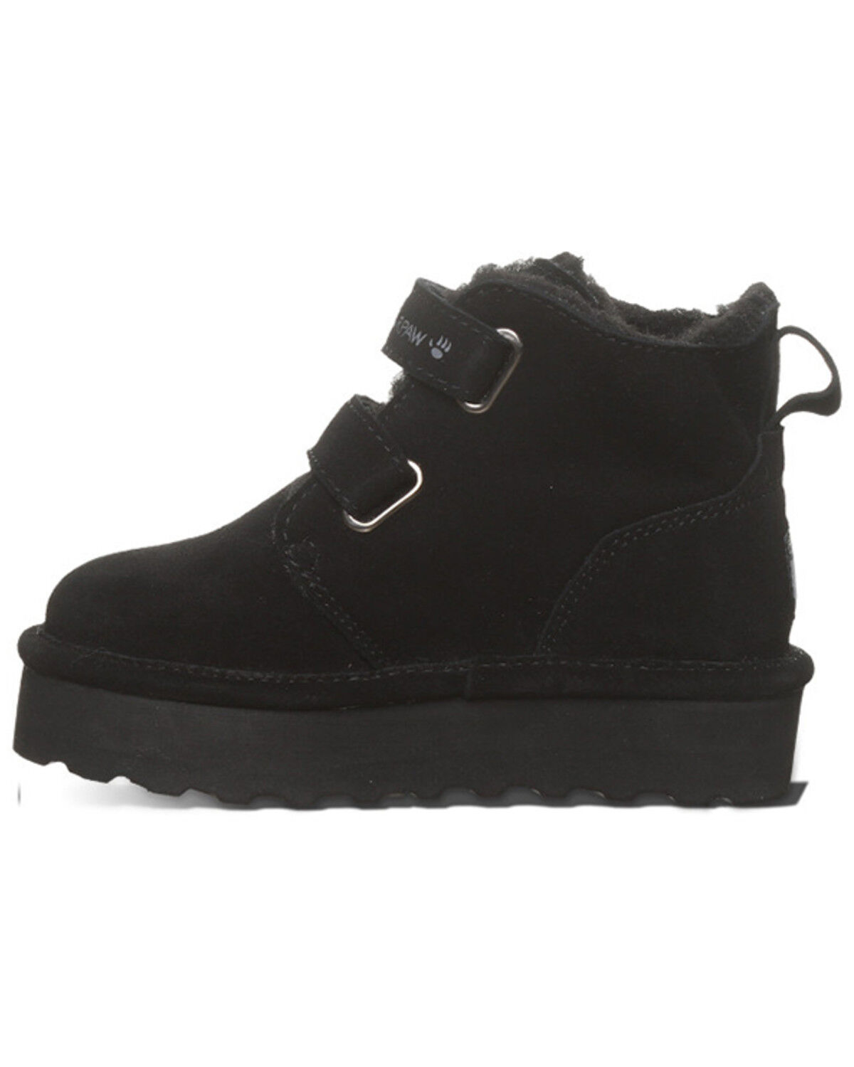 Image #3 - Bearpaw Toddler Girls' Retro Larisa Casual Boots, Black, hi-res