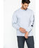 Image #1 - Carhartt Men's Loose Fit Heavyweight Long Sleeve Logo Graphic Work T-Shirt - Big & Tall, Hthr Grey, hi-res