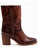 Cleo + Wolf Women's Cranberry Western Boots - Round Toe, Wine, hi-res