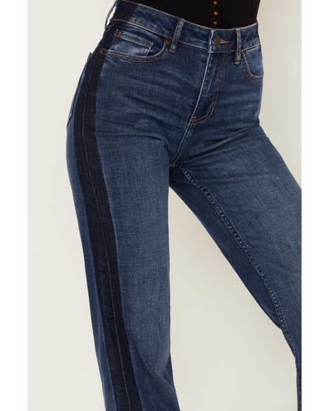 Image #2 - Idyllwind Women's Gwynn High Risin Trouser Flare Jeans, Dark Medium Wash, hi-res