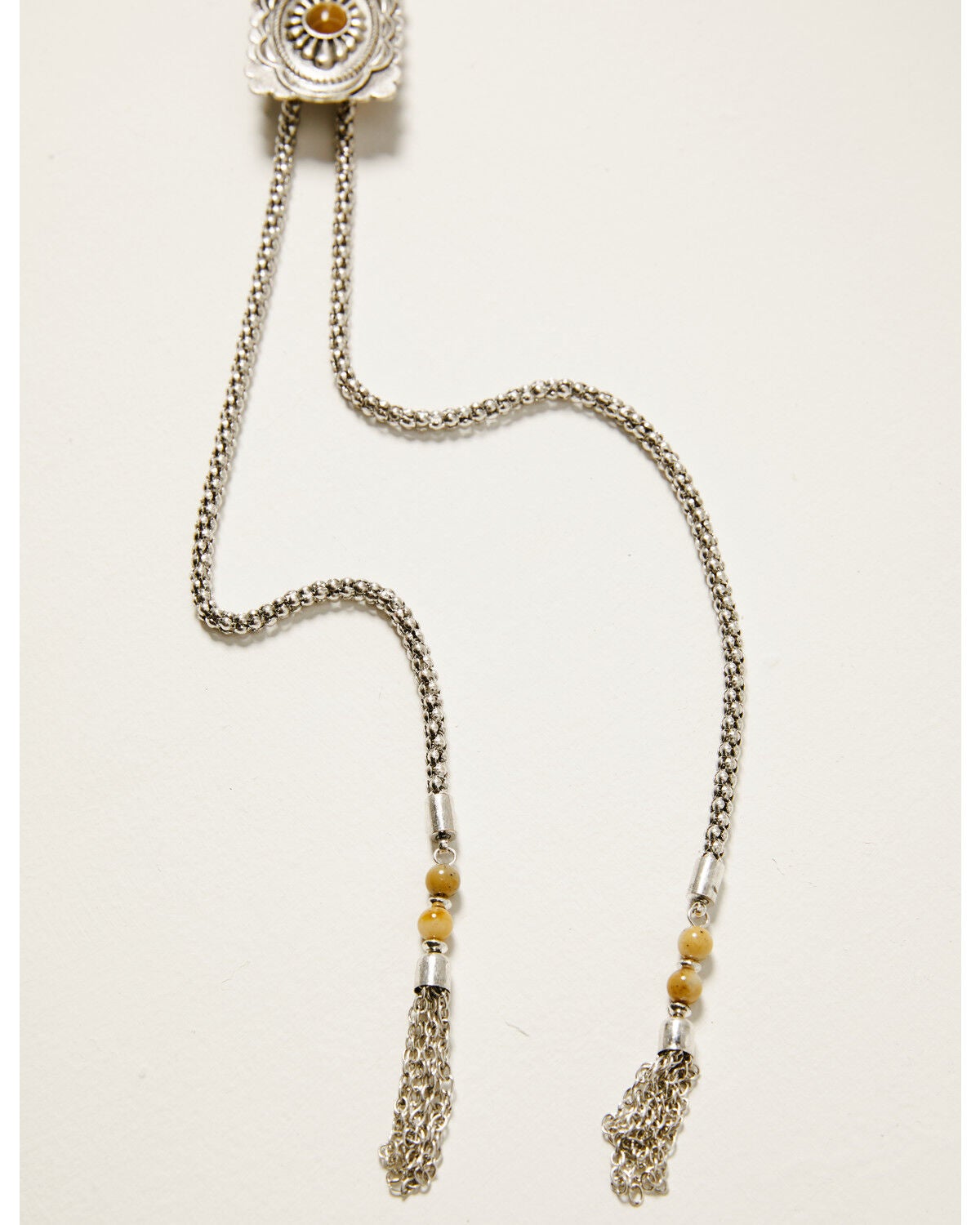 Image #4 - Shyanne Women's Concho Bolo Necklace, Silver, hi-res