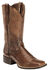 Ariat Women's Rich Brown Round Up Remuda Western Boots - Square Toe , Brown, hi-res