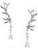 Image #1 - Montana Silversmiths Women's Kristy Titus Nature's Chandelier Earrings, Silver, hi-res