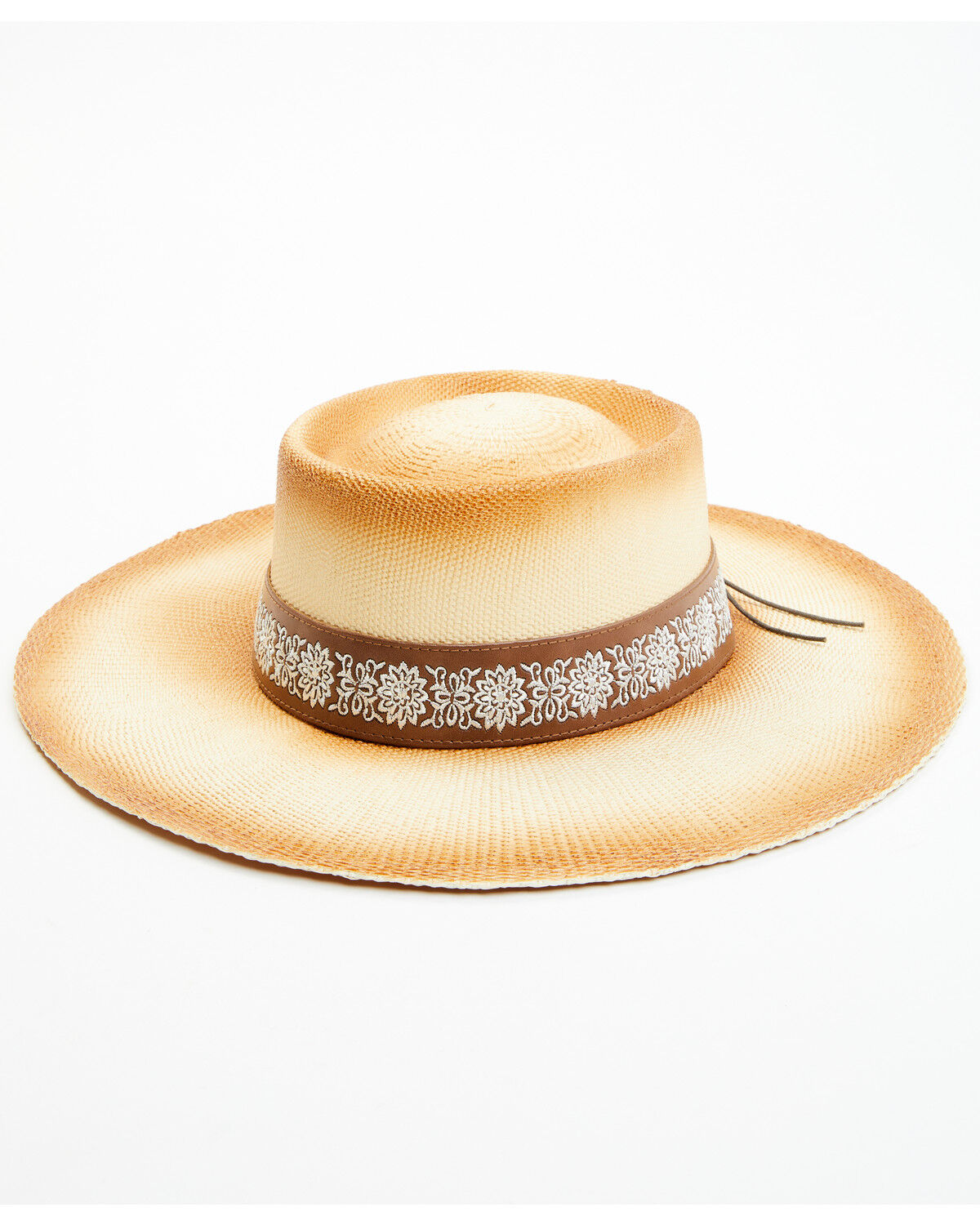 Image #1 - Shyanne Women's Croquette Straw Western Fashion Hat, Tan, hi-res