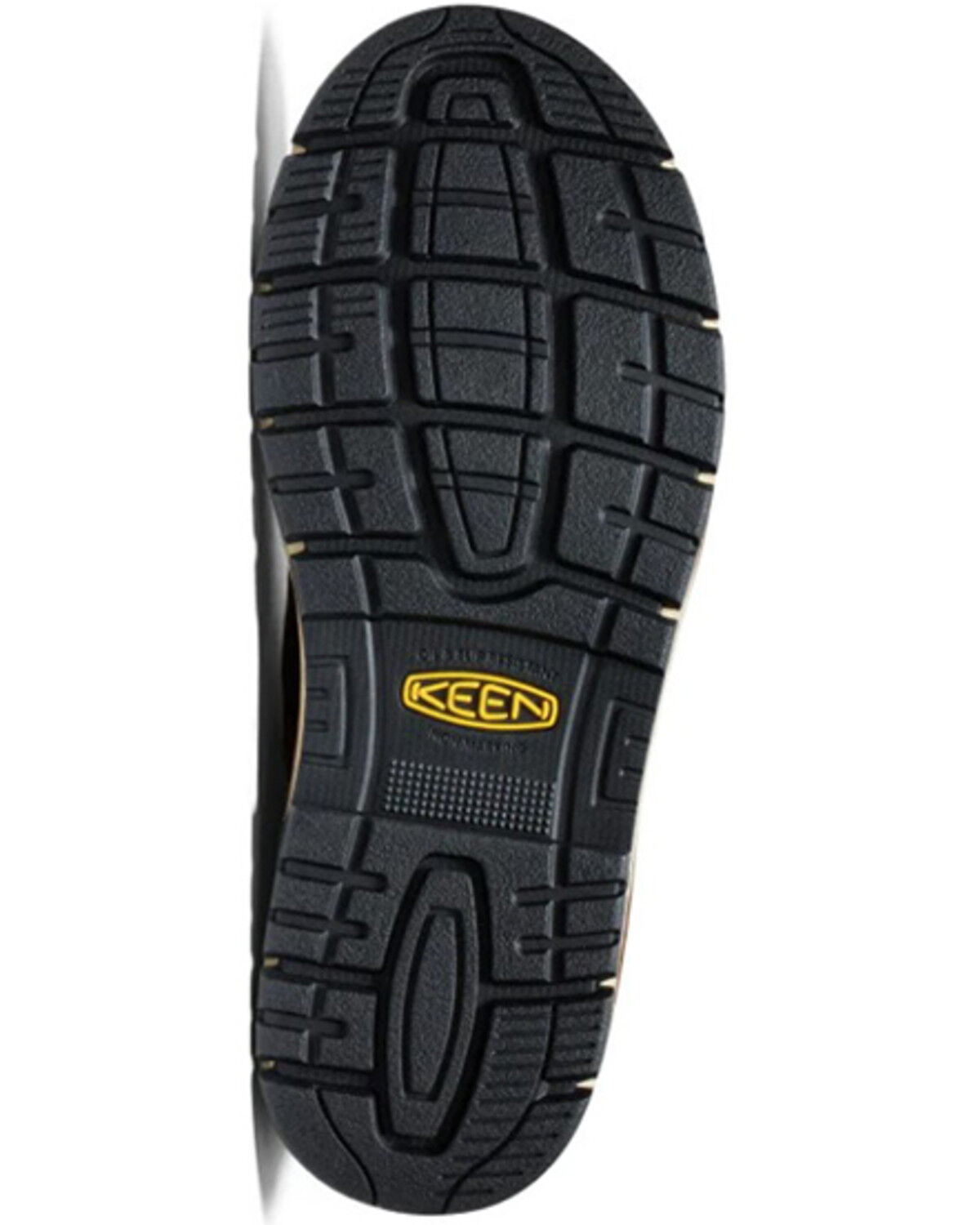 Image #5 - Keen Men's San Jose 6" Waterproof Work Boots - Aluminum Toe, Black/brown, hi-res