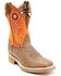 Image #1 - Double H Men's Luis Roper Western Boots - Broad Square Toe, Brown, hi-res
