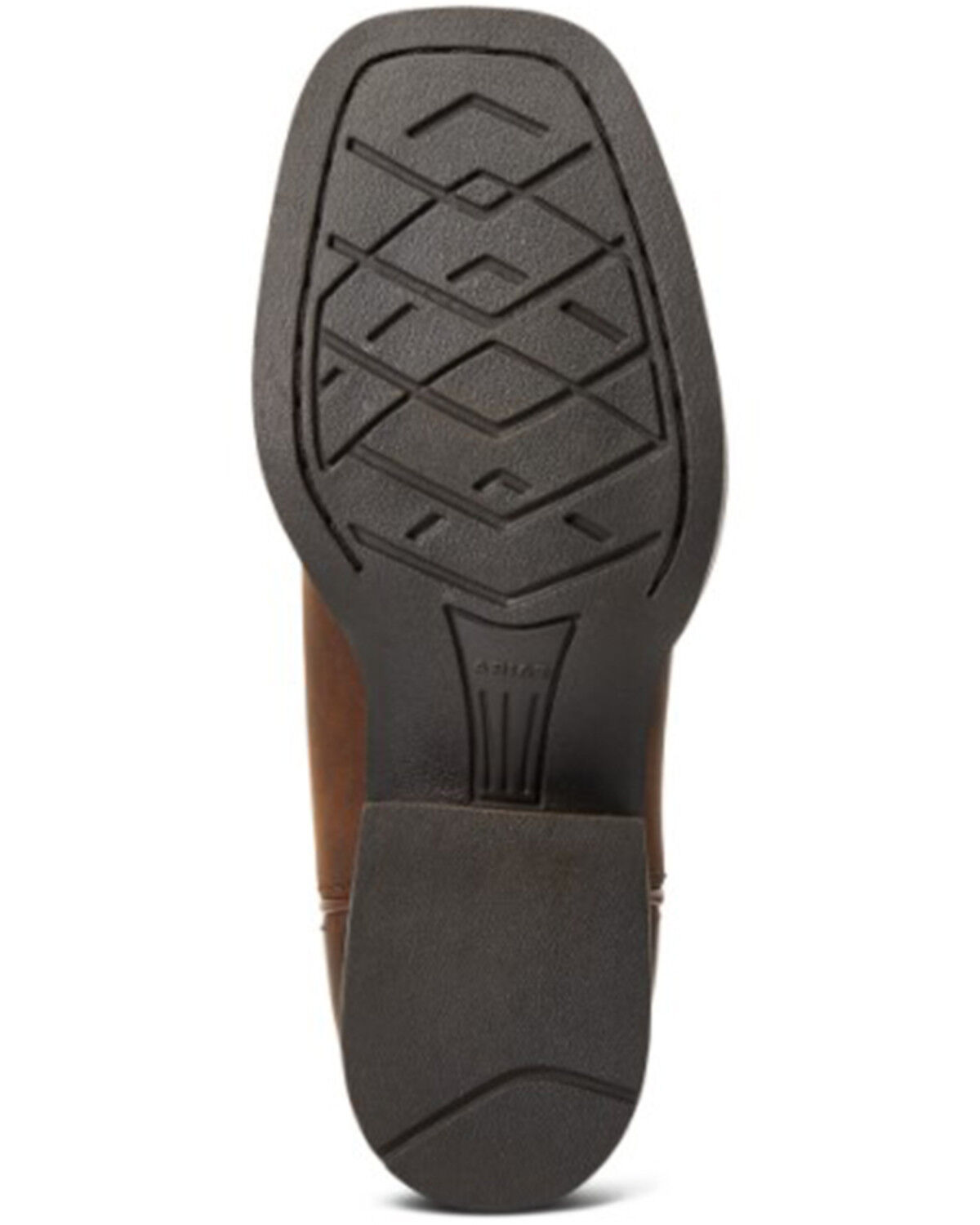 Image #6 - Ariat Boys' Boot Barn Exclusive Orguillo Mexicano II Distressed Western Boot - Broad Square Toe, Brown, hi-res