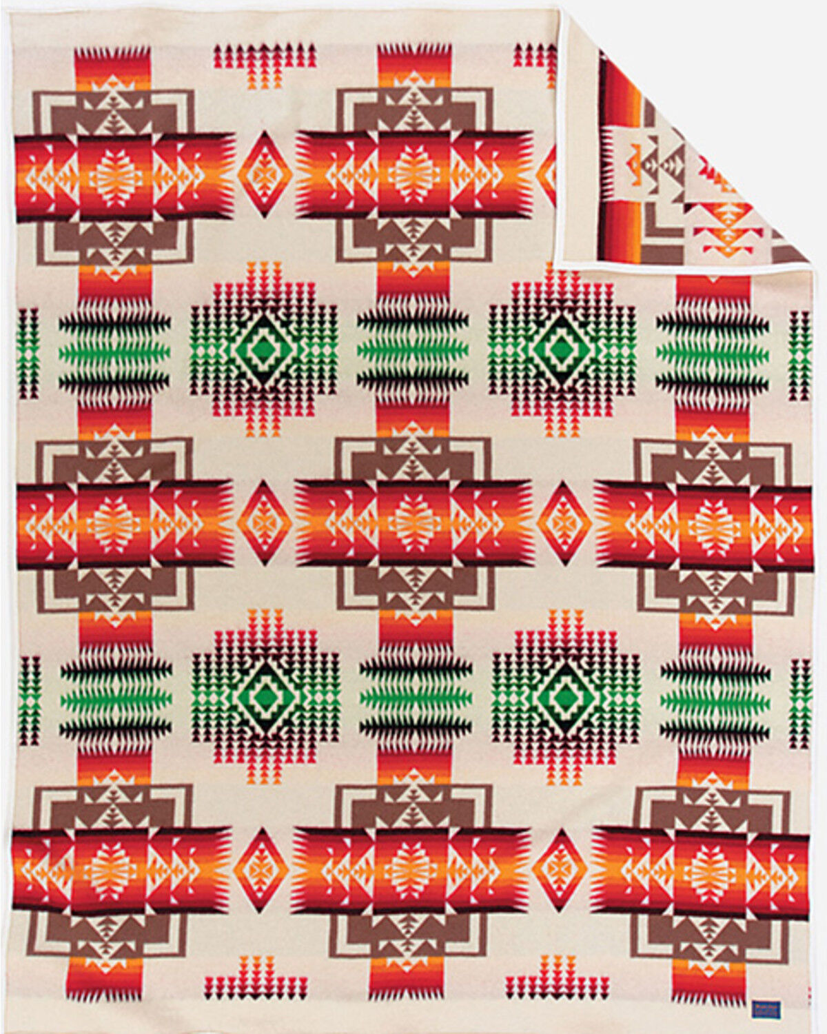 Image #1 - Pendleton Chief Joseph Blanket, Ivory, hi-res