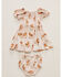 Image #3 - Angel Dear Infant Girls' Horse Print Dress and Diaper Cover Set - 2 Piece, Pink, hi-res