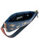 Mary Frances Women's Americana Shoulder Handbag, Blue, hi-res