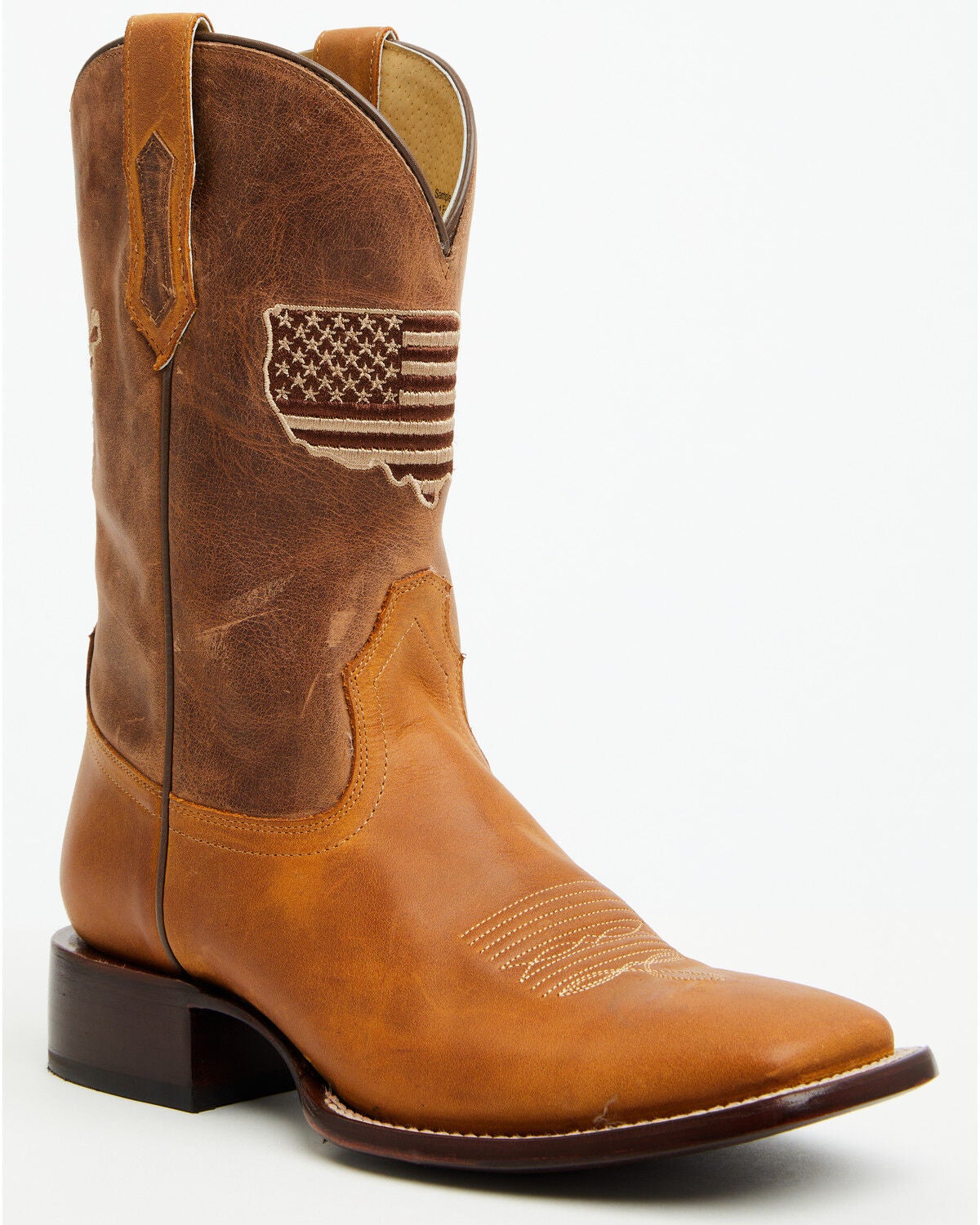 Image #1 - Cody James Men's National Western Boots - Broad Square Toe, Brown, hi-res