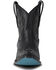 Image #4 - Lane Women's Lexington Western Booties - Snip Toe, Jet Black, hi-res