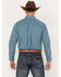 Image #4 - Ariat Men's Pro Series Lincoln Classic Fit Plaid Print Button Down Western Shirt , Blue, hi-res