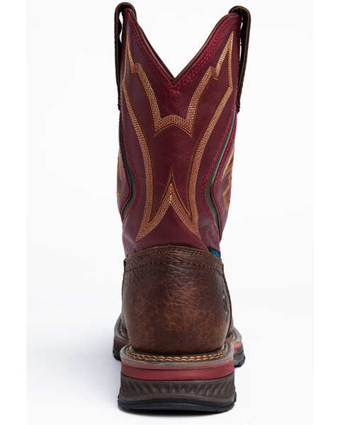 Image #5 - Cody James Men's ASE7 Disruptor Waterproof Western Work Boots - Nano Composite Toe, Brown, hi-res