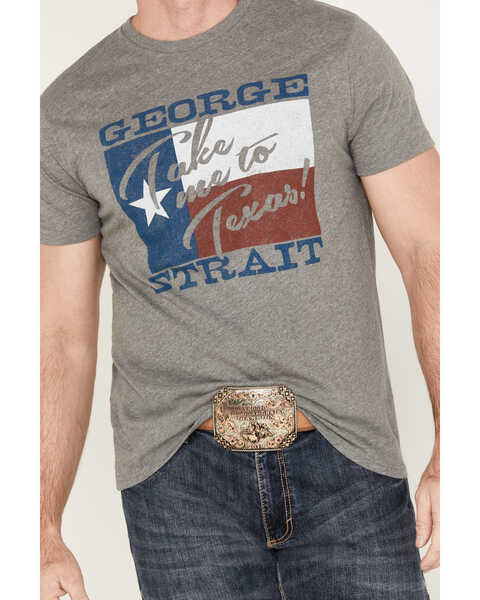 Image #3 - George Strait by Wrangler Men's Take Me To Texas Short Sleeve Graphic T-Shirt, , hi-res