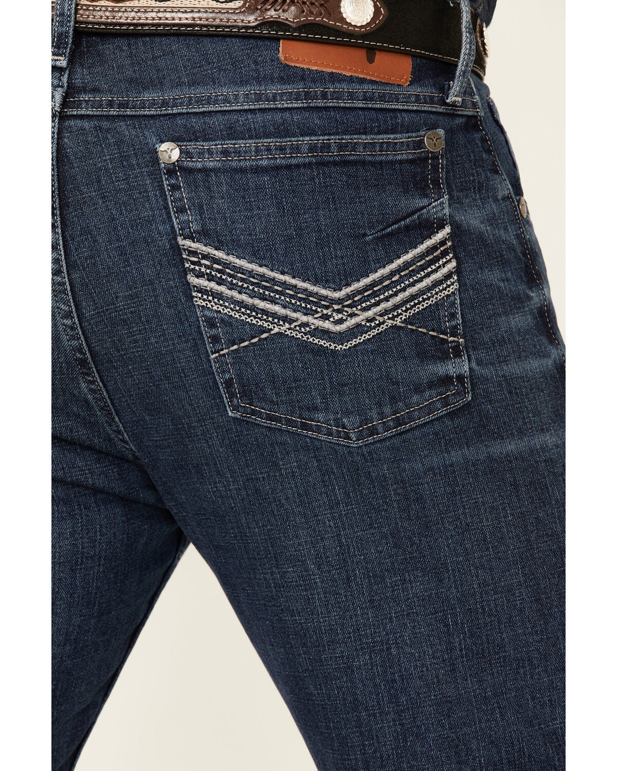 44 Stretch Slim Fit Straight Jeans 
