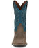 Image #4 - Justin Men's Canter Western Boots - Broad Square Toe, Grey, hi-res