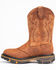 Cody James Men's 11" Decimator Western Work Boots - Soft Toe, Brown, hi-res
