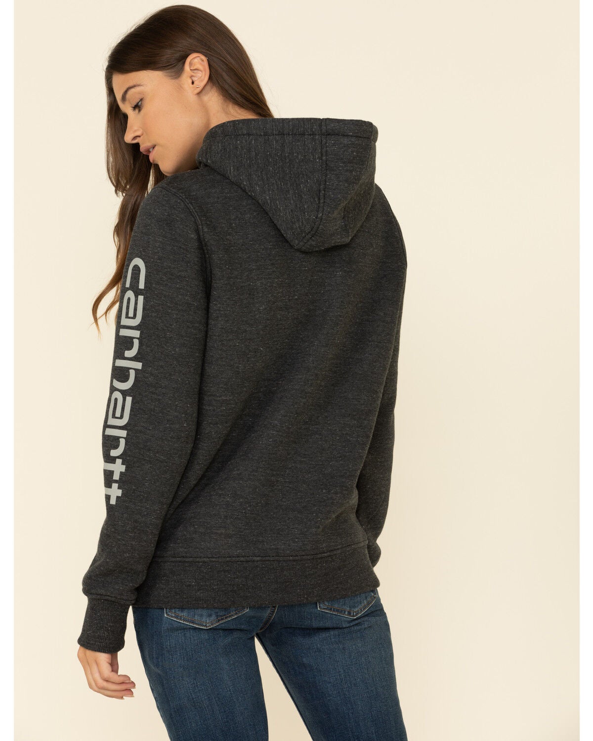 carhartt hoodie sleeve logo