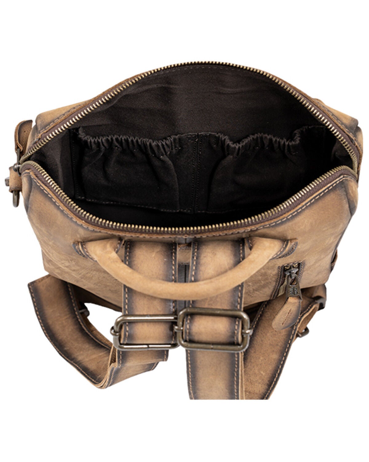 Image #6 - STS Ranchwear By Carroll Women's Baroness Basic Bliss Backpack, Brown, hi-res
