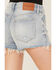Lucky Brand Women's Light Wash Anchors Away Mid Rise Distressed Shorts, Light Wash, hi-res