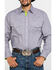 Image #4 - Resistol Men's Gray Clewiston Geo Print Long Sleeve Western Shirt , Grey, hi-res