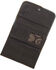 American West Women's Hand Tooled Tri-Fold Wallet, Distressed Brown, hi-res