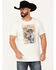 Image #1 - Moonshine Spirit Men's Thumbs Up Short Sleeve Graphic T-Shirt, Tan, hi-res