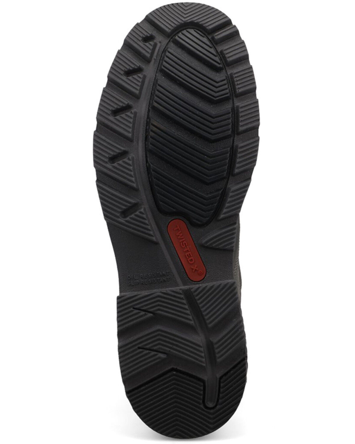 Image #7 - Twisted X Men's 6" Lace-Up Moc Work Boots - Soft Toe, Steel, hi-res