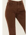 Image #2 - Shyanne Women's Pinecone High Rise Stretch Flare Jeans , Medium Brown, hi-res